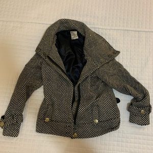 Chevron Print Jacket